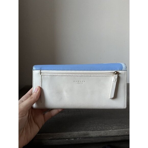 Radley London The Observatory Flapover Leather Matinee Wallet Dalmatian Scottie - Picture 9 of 10